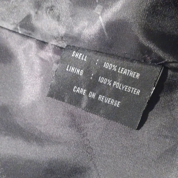 Colebrook Women's Black Leather Coat Size Small - Picture 9 of 9